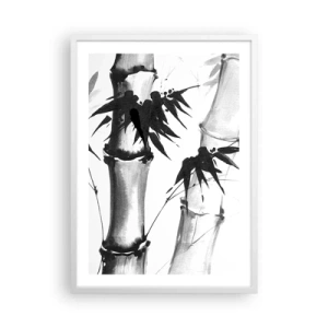 Poster în ramă albă - Primul-plan al Orientului - 50x70 cm