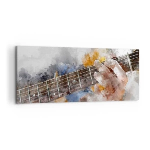 Tablou pe pânză - Poezie între corzi - 120x50 cm