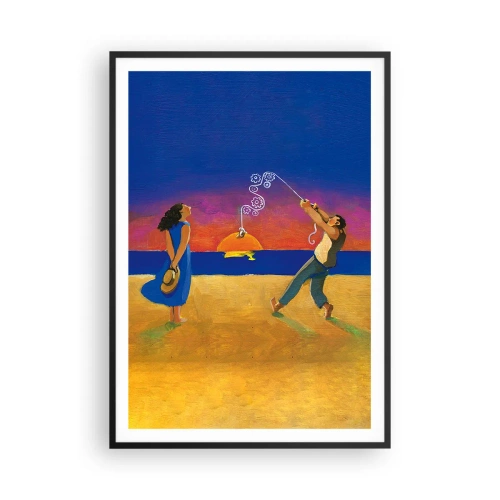 Poster în ramă neagră - Mai mult decât o stea din cer - 70x100 cm