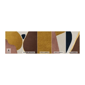 Mostră tapet autocolant Deluxe Sticker - Abstracție - un loc în spațiu - Abstracția, Minimalism, Forme - 100x30 cm