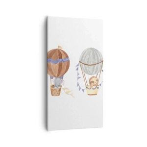 Tablou pe pânză - Prieteni de călătorie - 55x100 cm