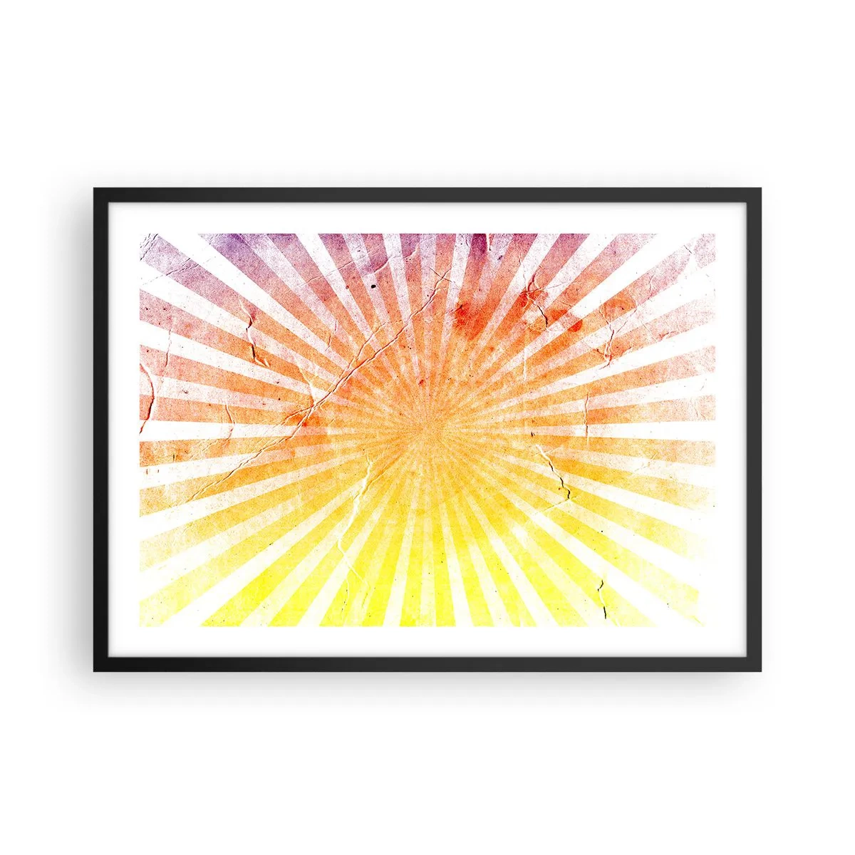 Poster în ramă neagră - Răsărituri și apusuri de soare - 70x50 cm