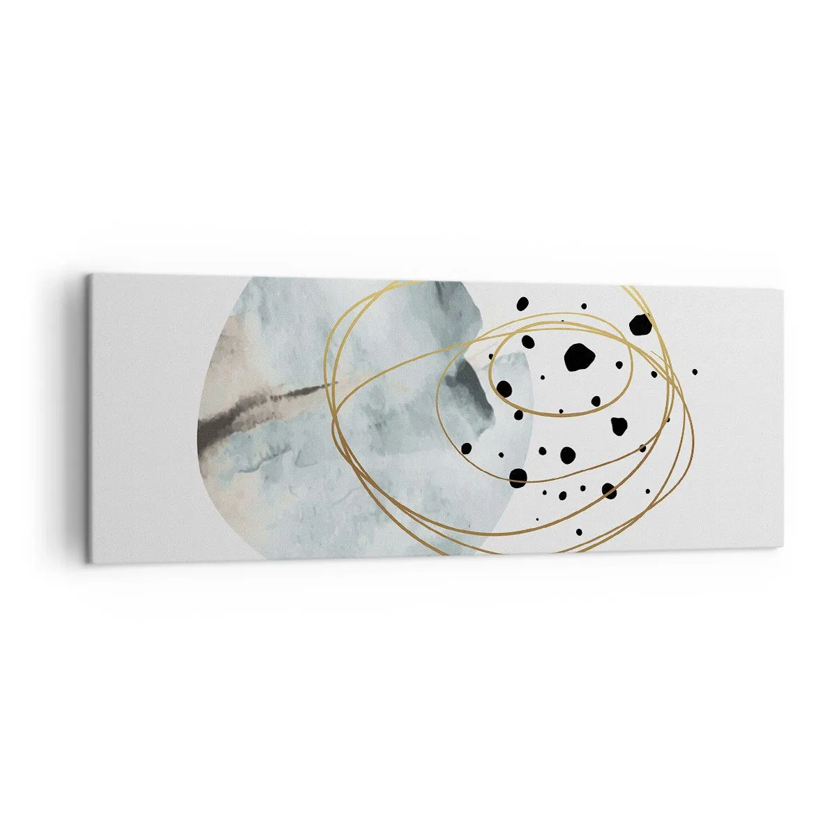 Tablou pe pânză - În îmbrățișarea spațiului - 140x50 cm