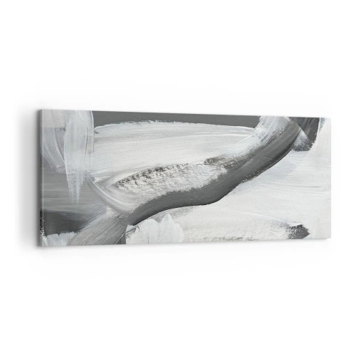Tablou pe pânză - Cu o mișcare decisivă - 100x40 cm