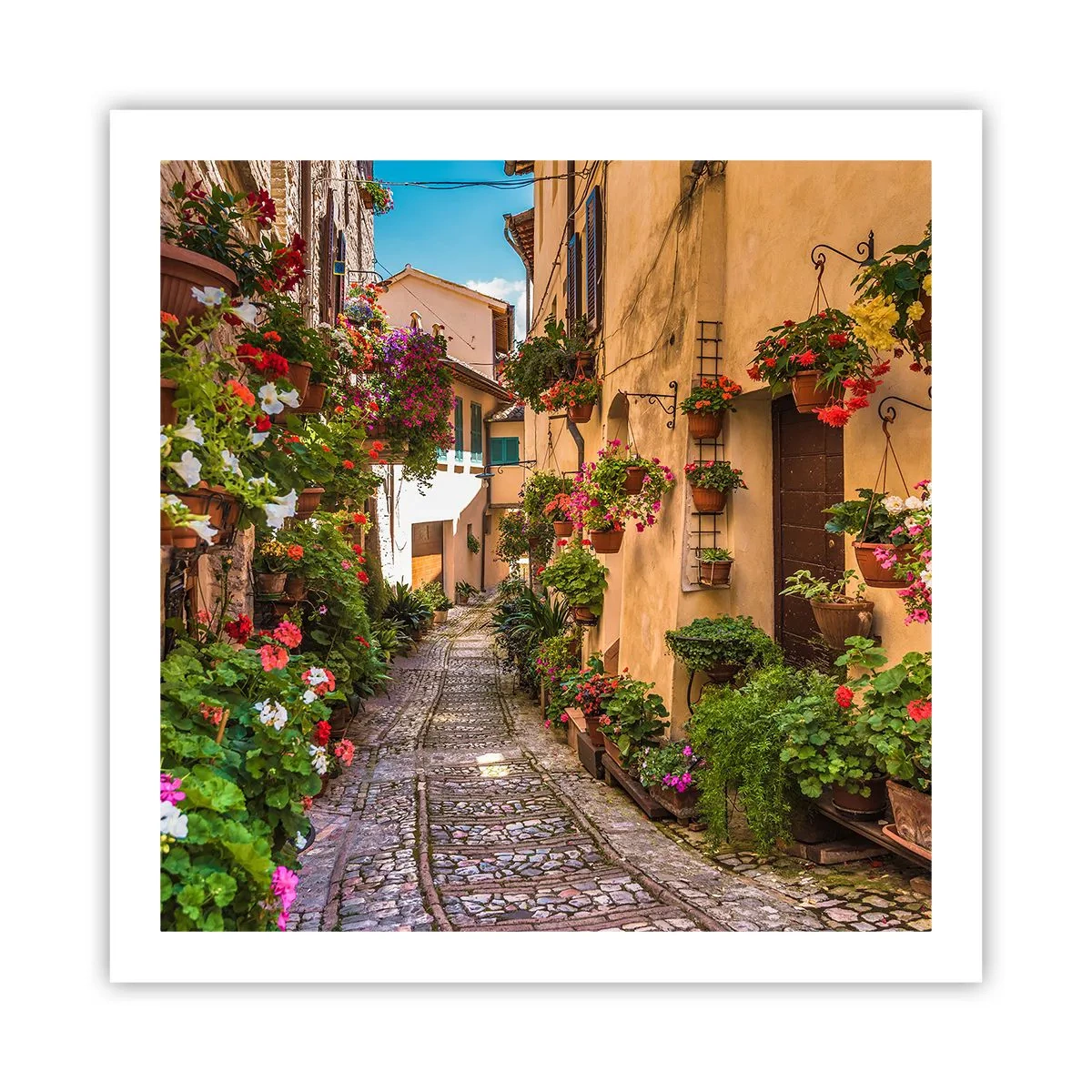 Poster - Străduță italiană - 60x60 cm