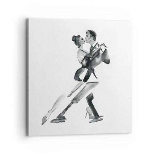 Tablou pe pânză - Într-un ritm - 70x70 cm