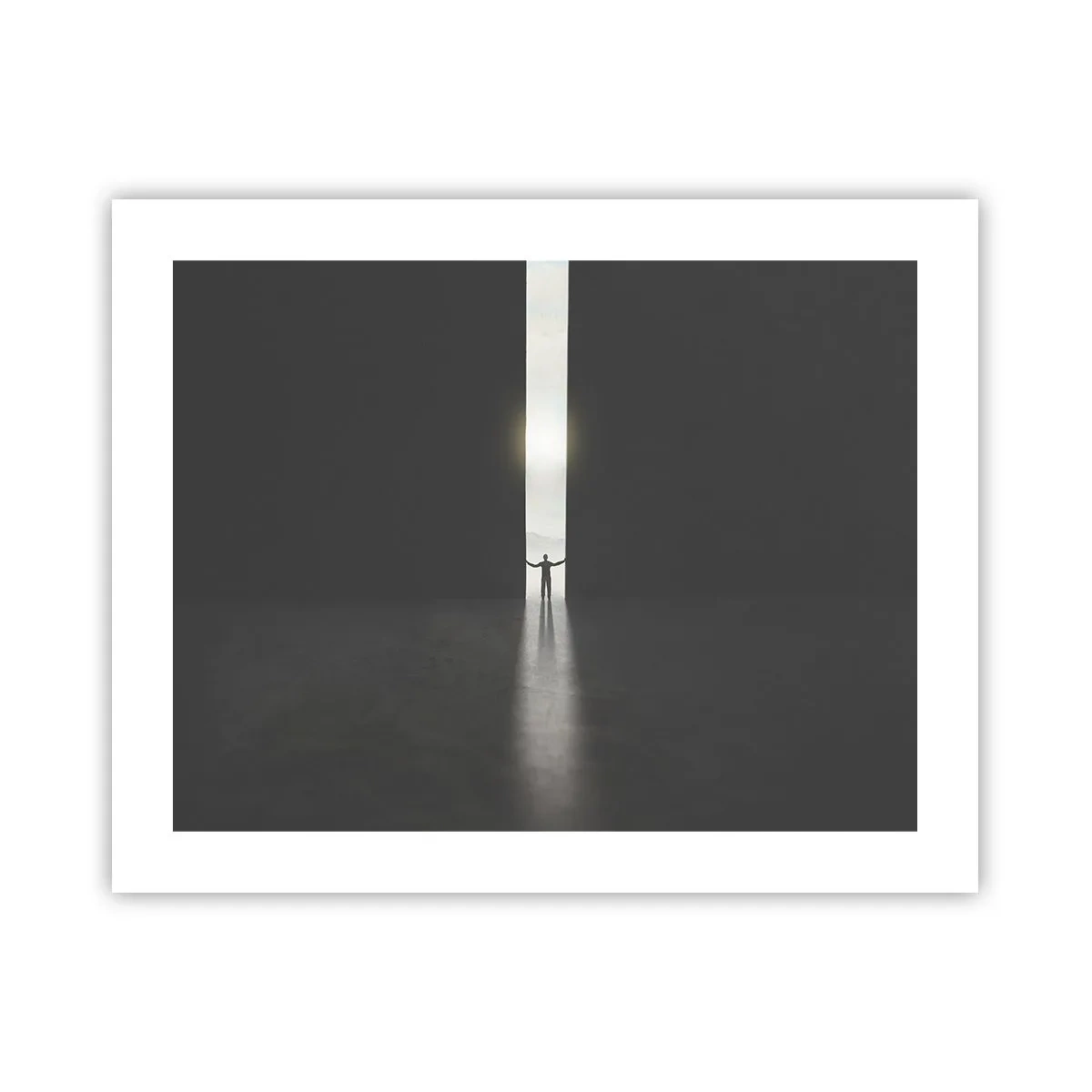 Poster - Un pas spre un viitor luminos - 50x40 cm