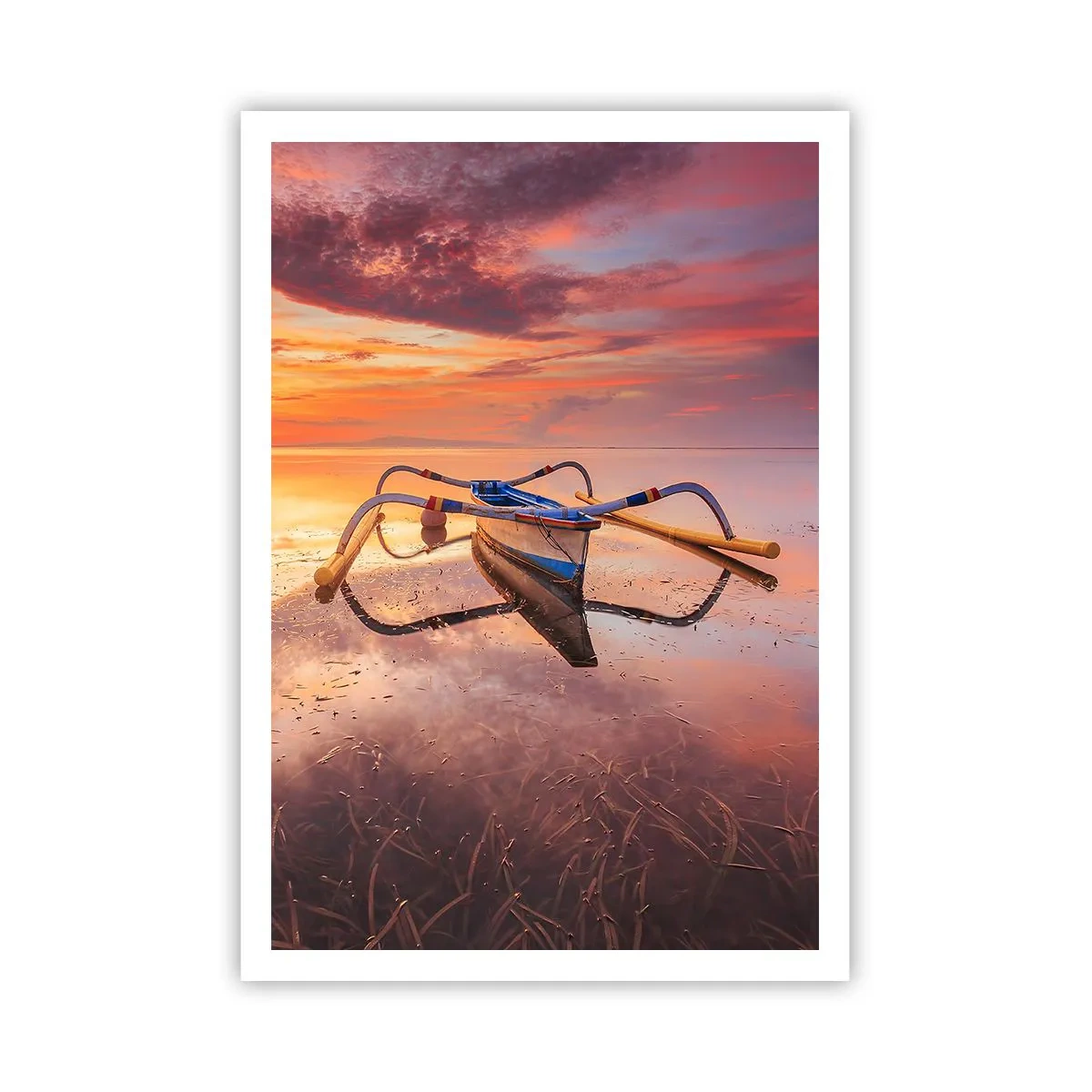 Poster - Liniștea unei seri tropicale - 70x100 cm