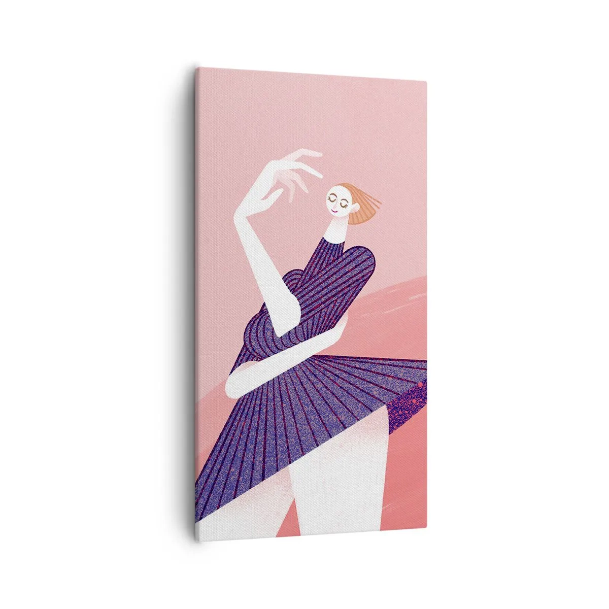 Tablou pe pânză - Fiecare pas e un pas de dans - 55x100 cm