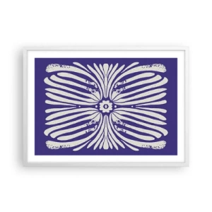 Poster în ramă albă - Inspirații etnice - 70x50 cm