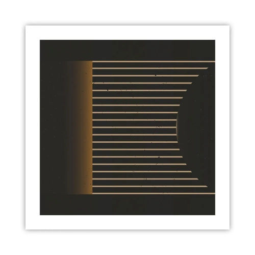 Poster - Explorați întunericul - 50x50 cm