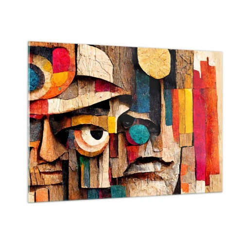 Tablou pe sticlă - Te văd... - 100x70 cm