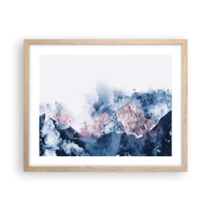 Poster în ramă de stejar deschis - Acestea sunt vârfurile! - 50x40 cm