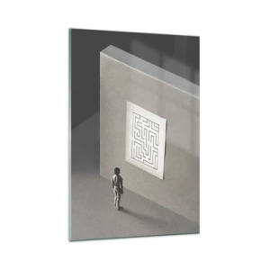 Tablou pe sticlă - Dar unde sunt? - 80x120 cm