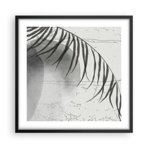 Poster în ramă neagră - Exotismul subtil al naturii - 50x50 cm