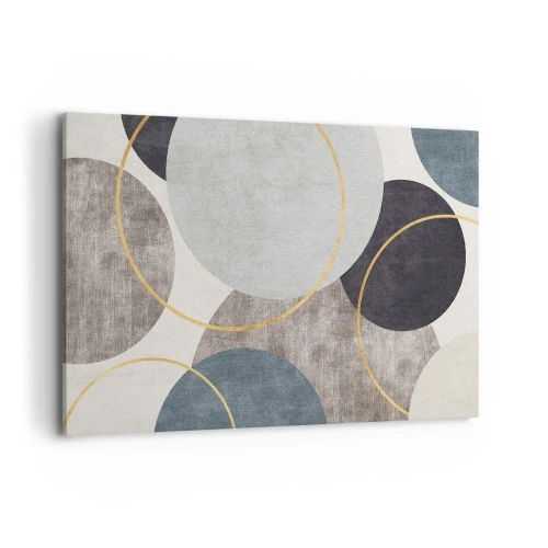 Tablou pe pânză - Roată cu roată - 120x80 cm