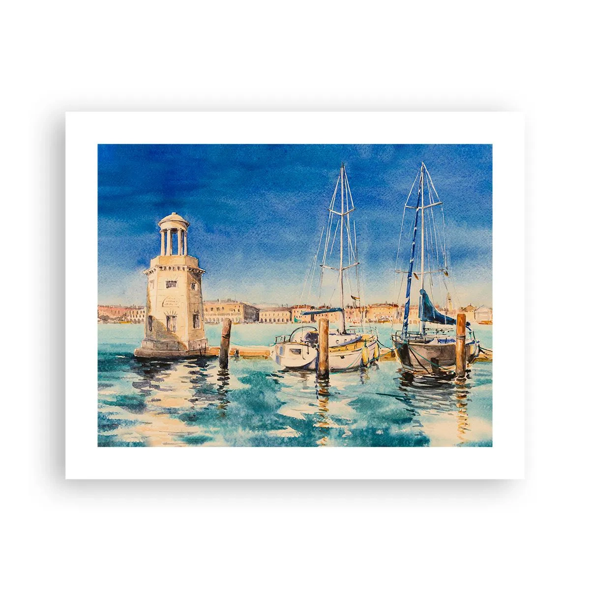 Poster - Laguna însorită - 50x40 cm