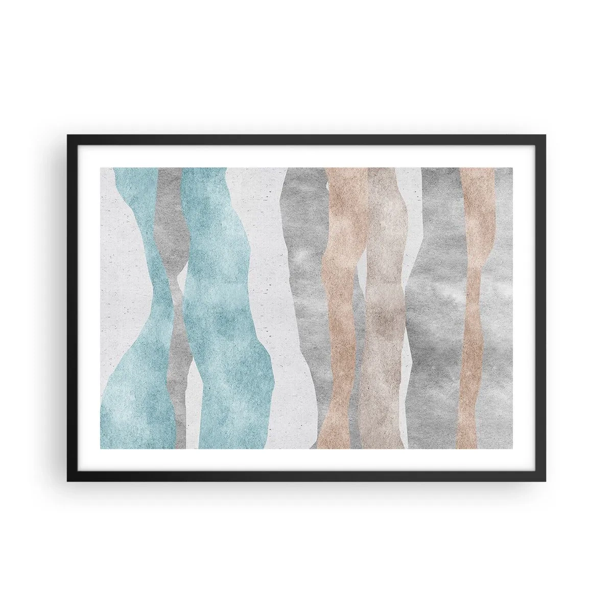 Poster în ramă neagră - Studiu de proximitate - 70x50 cm