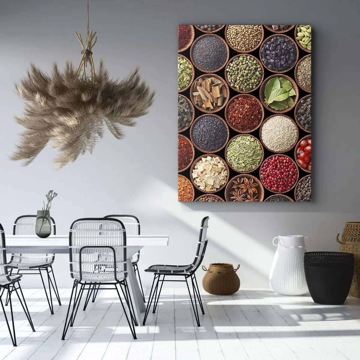 Tablou pe pânză - Toate gusturile lumii - 65x120 cm