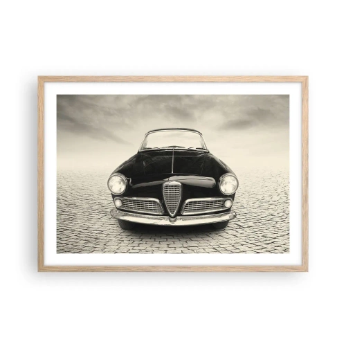 Poster în ramă de stejar deschis - Și cum să nu mă iubești? - 70x50 cm