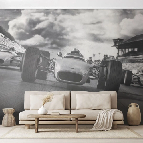 Tapet Autoadeziv Deluxe Sticker - Cai putere! - Formula 1, Vehicul, Rasă - 400x280 cm