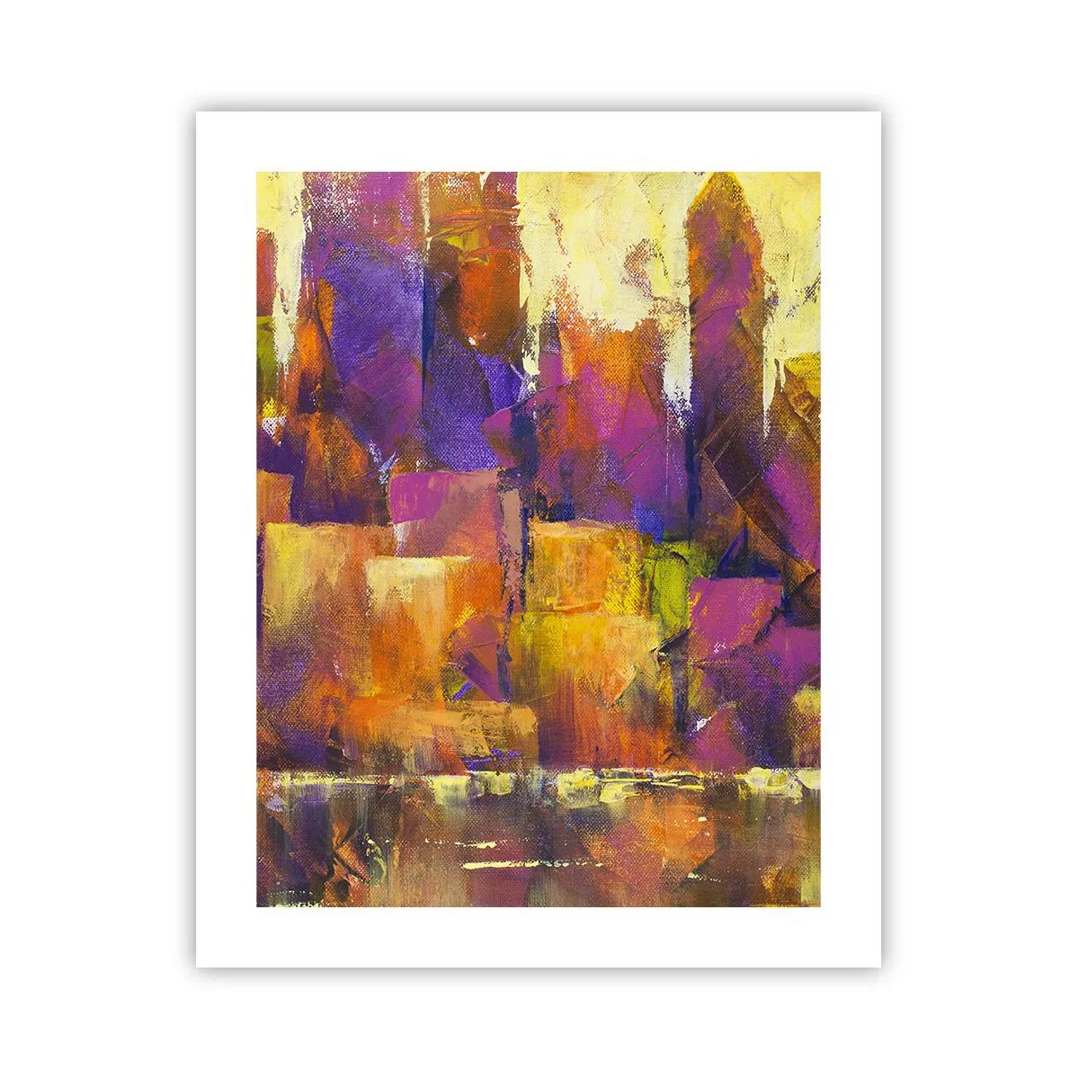 Poster - Compoziția metropolitană - 40x50 cm