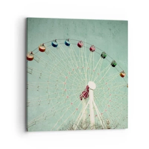 Tablou pe pânză - Poftim la joacă - 70x70 cm