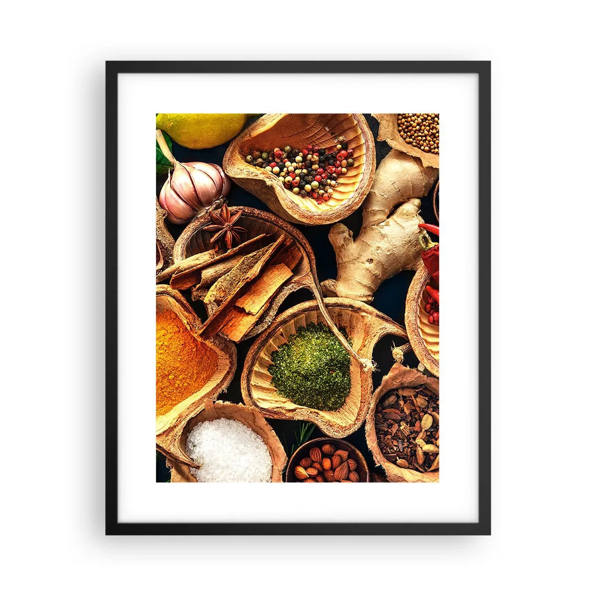 Poster în ramă neagră - Ia ce vrei - 40x50 cm