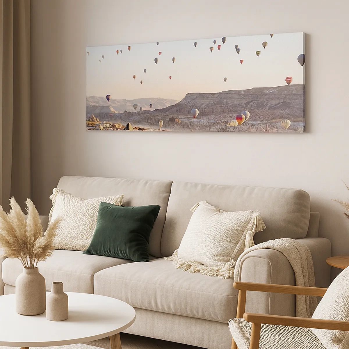 Tablou pe pânză - Ca niște nave pe cer - 30x30 cm