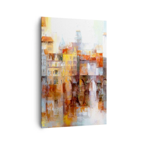 Tablou pe pânză - Frumos și sub pod - 80x120 cm