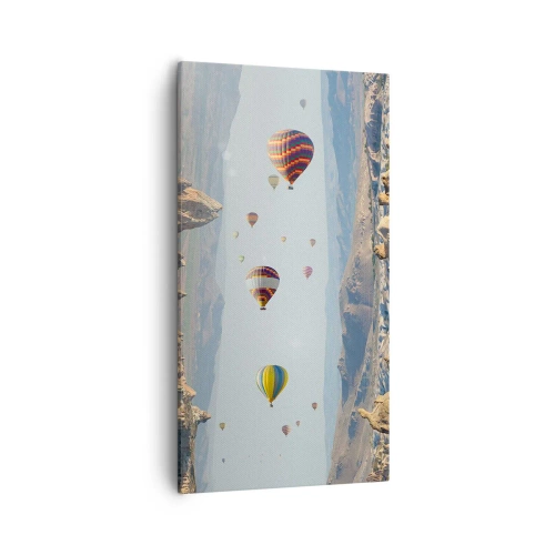 Tablou pe pânză - Orice este posibil aici - 55x100 cm