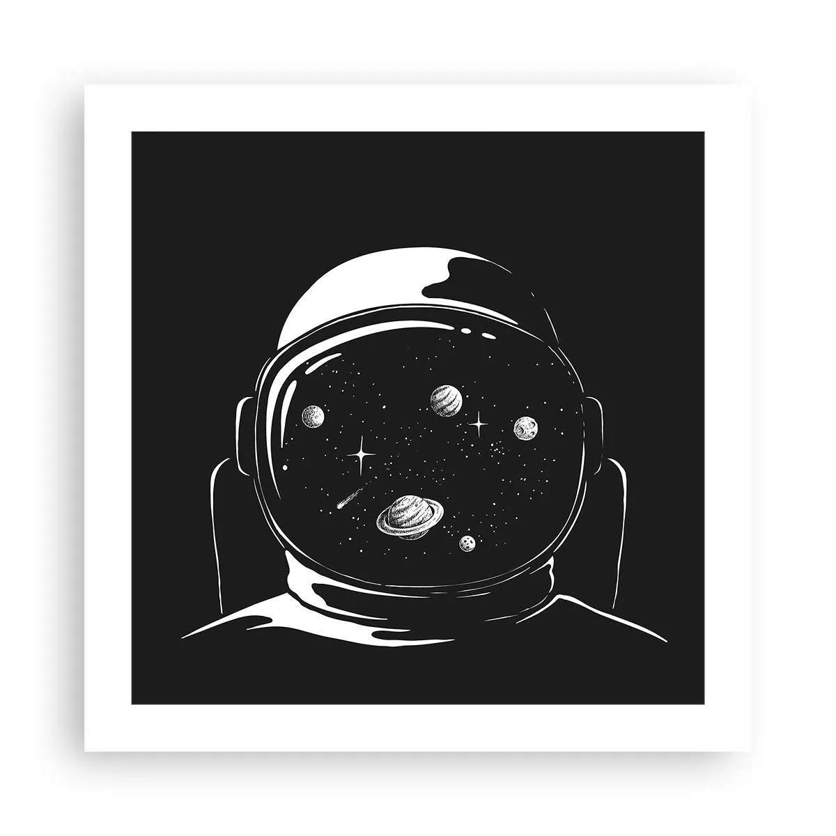 Poster - Mișto priveliște - 50x50 cm