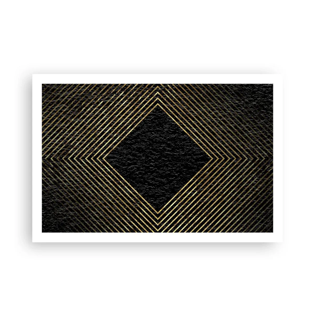 Poster - Geometrie în stil glamour - 91x61 cm