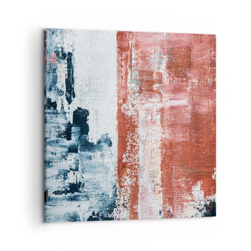 Tablou pe pânză - Jumi-juma abstract - 50x50 cm