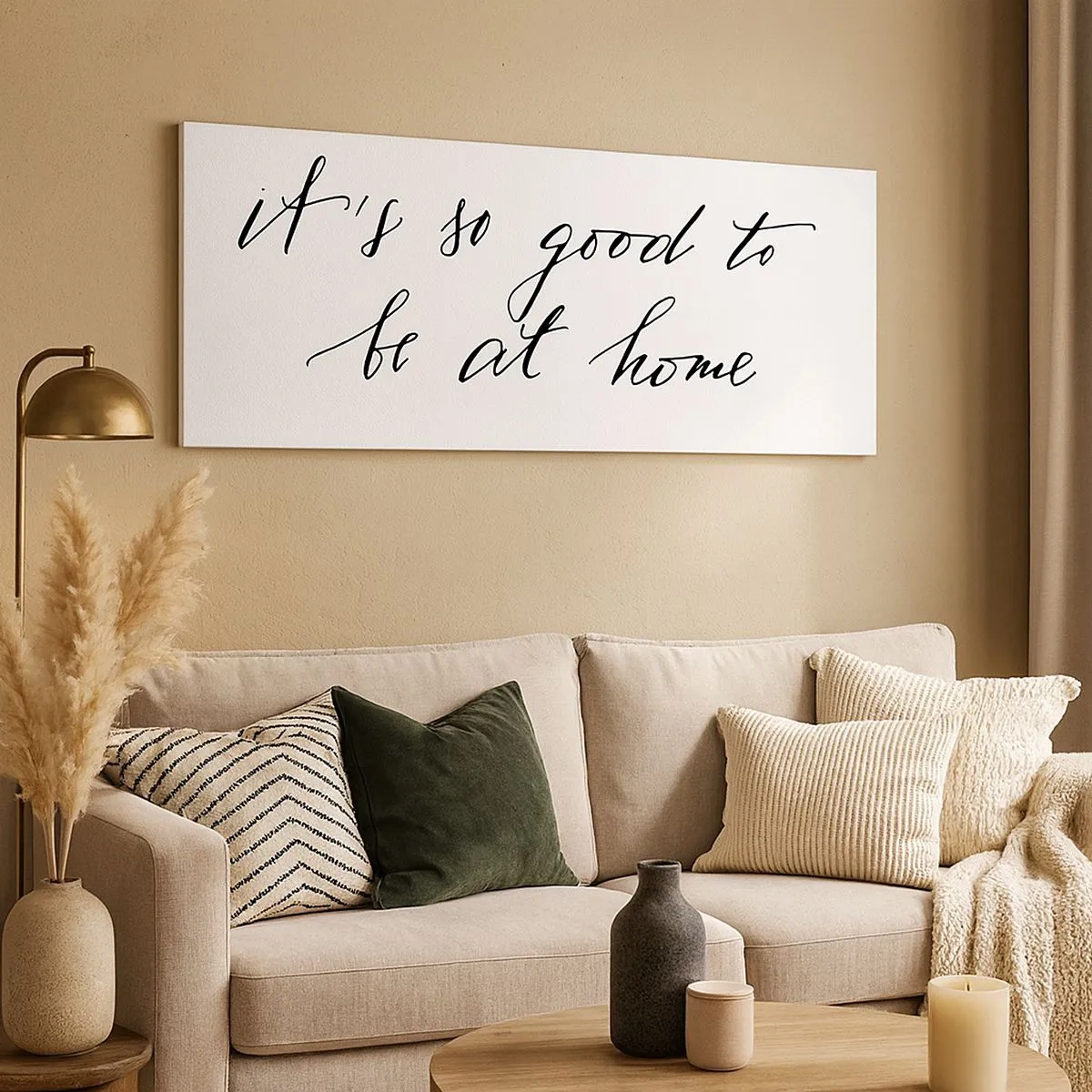 Tablou pe pânză - Cât de adevărat - 100x40 cm