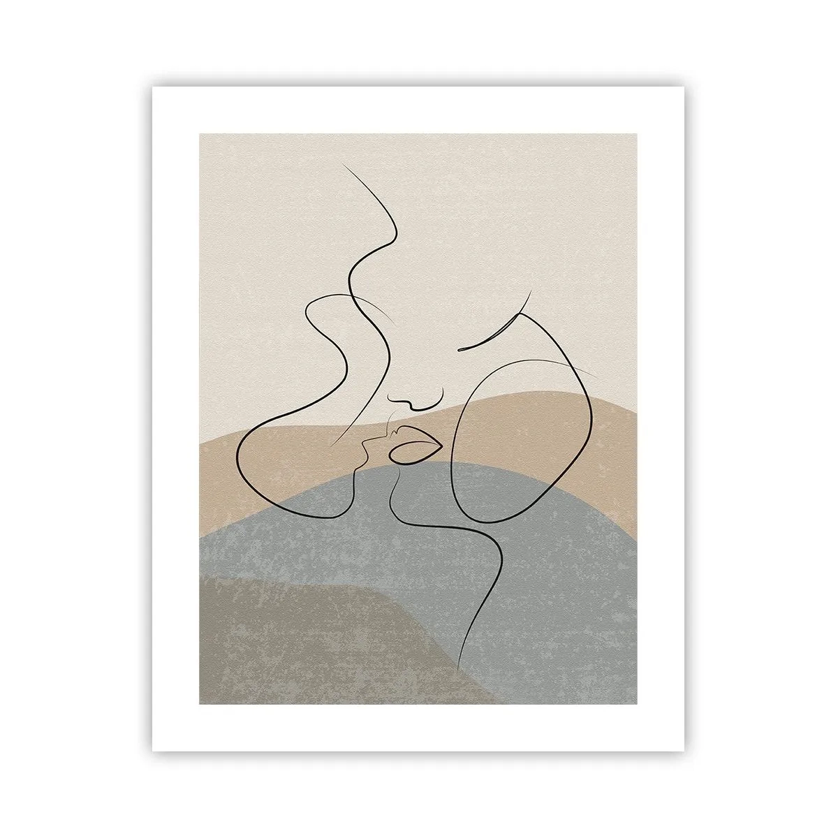 Poster - Ca o atingere de pensulă - 40x50 cm