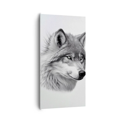 Tablou pe pânză - Alfa - fără îndoială - 65x120 cm