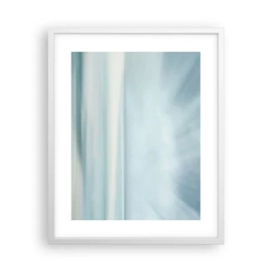 Poster în ramă albă - Liniște până la orizont - 40x50 cm