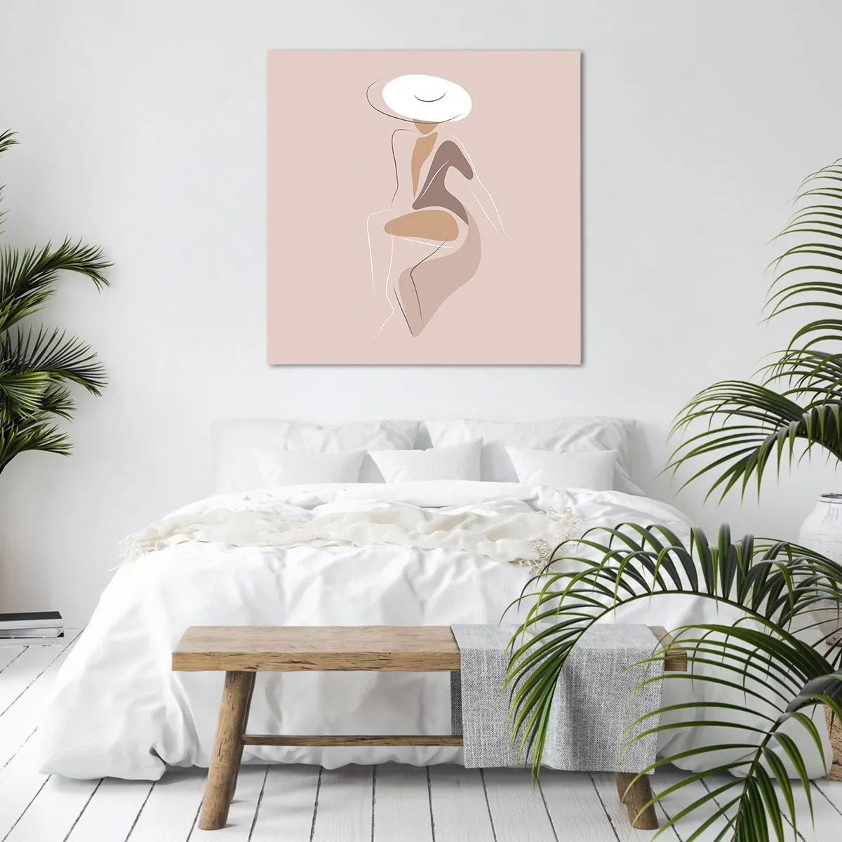 Tablou pe pânză - O doamnă adevărată - 40x40 cm