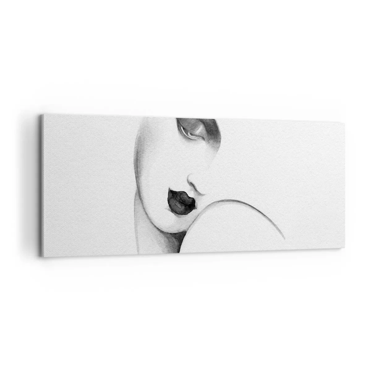 Tablou pe pânză - În stilul Lempickei - 100x40 cm
