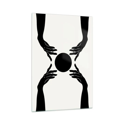 Tablou pe sticlă - Semnul secret - 70x100 cm