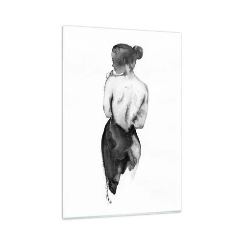 Tablou pe sticlă - Cu ea lumea dispare - 80x120 cm