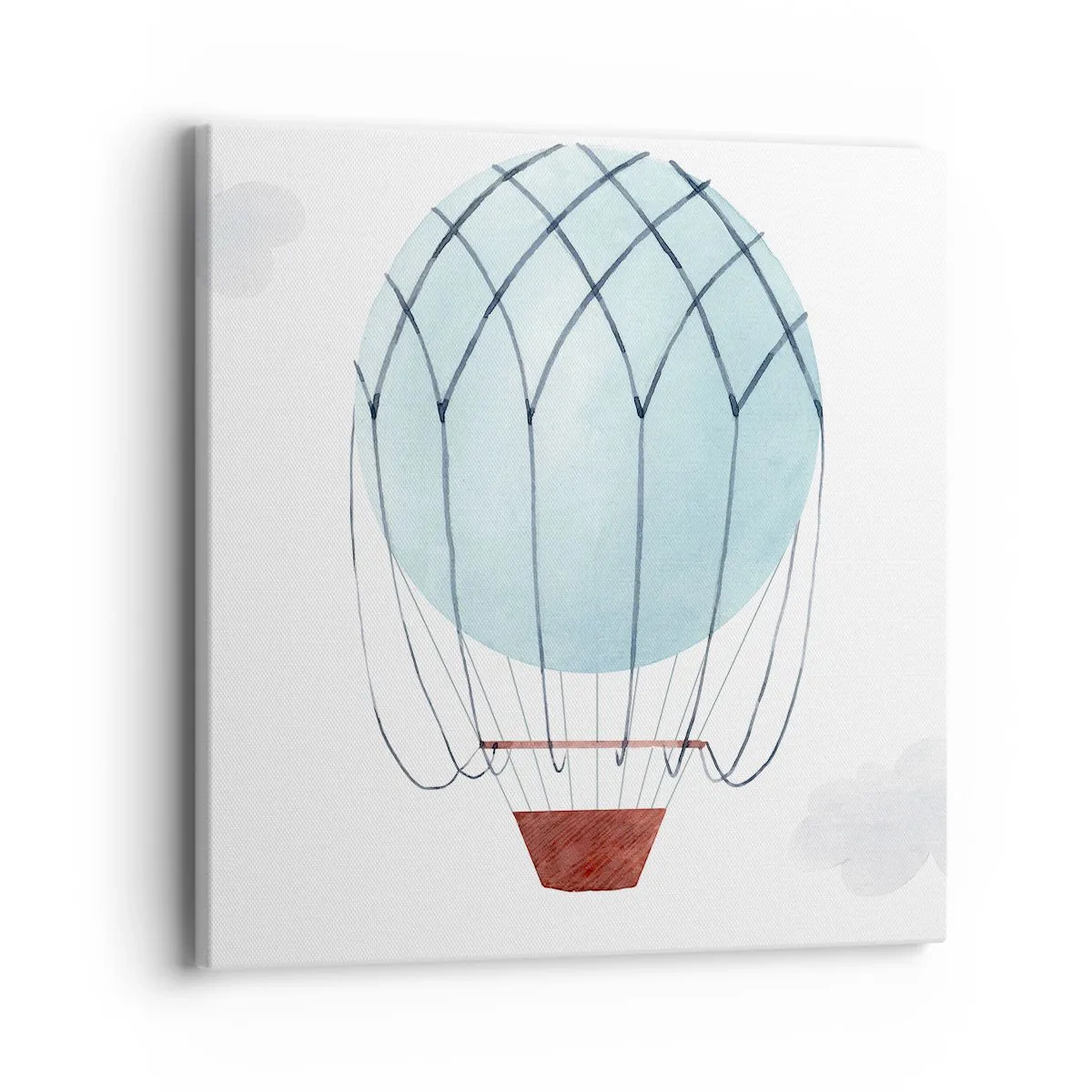 Tablou pe pânză - Complet în nori - 40x40 cm