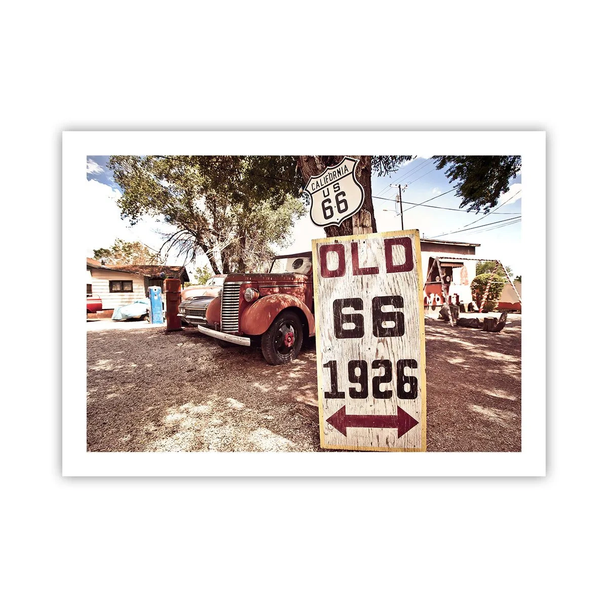 Poster - O legendă provincială americană - 70x50 cm