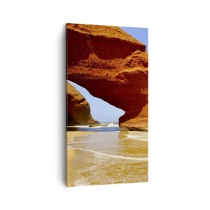 Tablou pe pânză - Apă și vânt de mii de ani - 45x80 cm