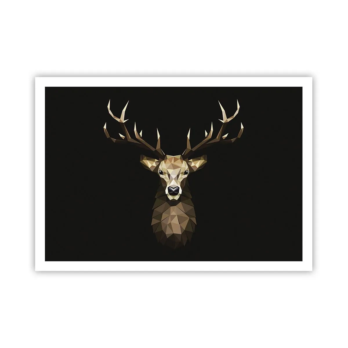 Poster - Cerb cubist - 100x70 cm