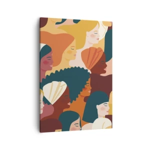 Tablou pe pânză - Numai feminitate - 50x70 cm
