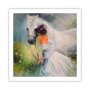 Poster - Ca dintr-un vis frumos - 60x60 cm