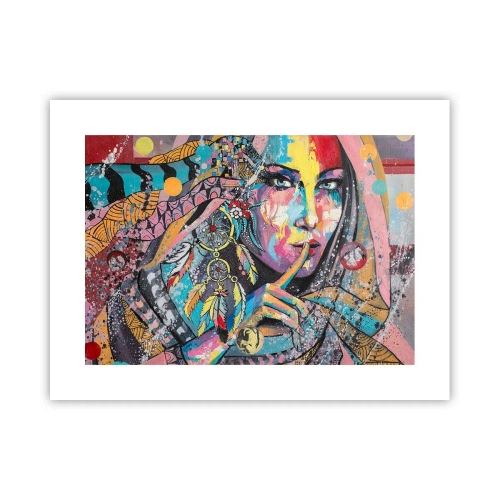 Poster - Taci până când înțelegi - 40x30 cm