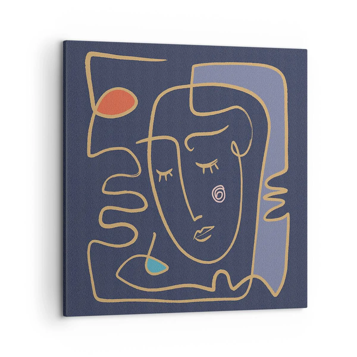 Tablou pe pânză - În reverie - 50x50 cm